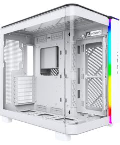 Montech KING 95 , Tower case (white, Tempered Glass x 2)