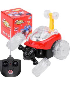 Jokomisiada Triku auto STUNT ar pulti RC0236 red