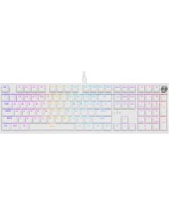 Klaviatūra Genesis Thor 404 RGB White Outemu Peach Silent