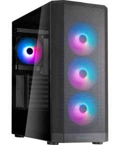 SilverStone FARA 514X, tower case (black, tempered glass)