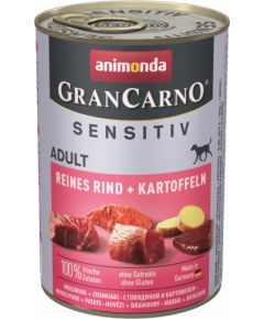 ANIMONDA GranCarno Adult Sensitiv Beef with potatoes - wet dog food - 400g