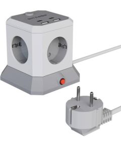 BlitzWolf BW-EC1 4xAC 2xUSB-A 2xUSB-C Extender