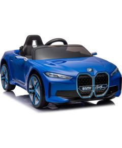 Lean Cars Battery-powered car BMW I4 Blue 4x4