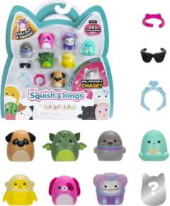 SQUISHMALLOWS SQUISH-A-LONGS figūriņas, 8 gab., 2,5 cm