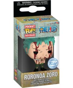 FUNKO POP! Брелок: One Piece - Roronoa Zoro, 10 см