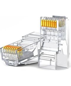 RJ45 Cat5e UTP apzeltītie spraudņi (10gab)