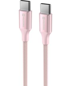 Swissten Textile II USB-C - USB-C Kабель для передачи данных и зарядки 1.5m