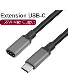 RoGer USB-C Extension Cable Удлинительный кабель 10Gbps / 1м / чёрный