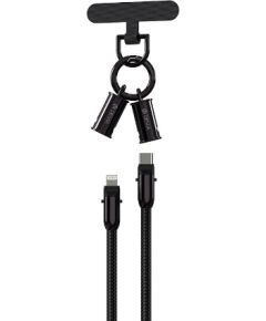 Devia 2in1 Lanyard 27W USB-C - Lightning Кабель 1.2m