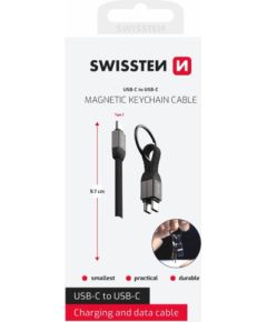 Swissten Magnetic Keychain USB-C - USB-C Vads 9.7cm