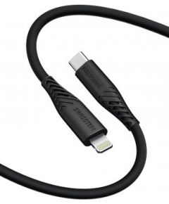 Swissten Soft Silicone USB-C - Lightning 30W Кабель для передачи данных и зарядки 0.4m
