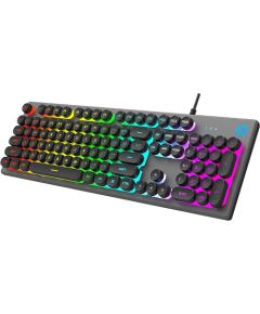 HP K500Y Membrānas Spēļu Tastatūra RGB / USB / ENG