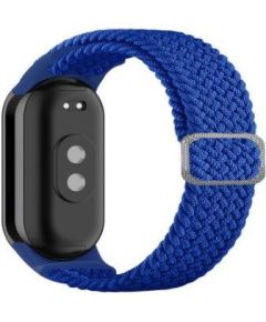 iLike Universal  Mi Band 8 wristband bracele Braided fabric strap Blue