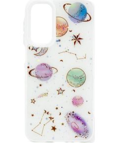 iLike Samsung  Galaxy A15 EPOXY CARTOON COVER White
