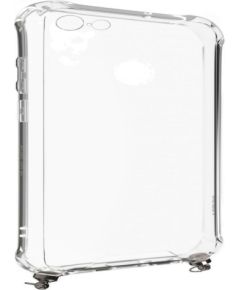 Evelatus Apple  iPhone 6/6S Silicone Transparent with Necklace TPU Strap Gold