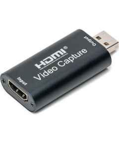 Fusion video signāla pārveidotājs no HDMI uz USB (attēlu uzņemšana) melns