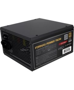 Gembird CCC-PSUBRONZE-750W Power supply unit Fornax Power 750W active PFC 12cm fan 80+Bronze color box