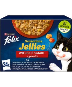 Purina Felix Sensations country flavors in jelly 24 x 85 g