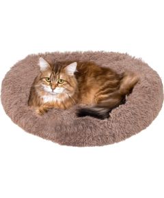 Suņu un kaķu guļvieta Springos PA0170, 40 cm, plīša, gaiši brūna