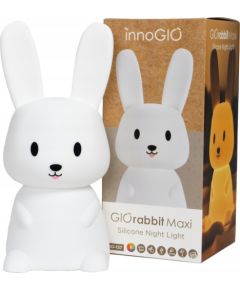 InnoGio GIO-137-SILIKONA BĒRNU LAMPA  - ZAĶIS GIORABBIT MAXI