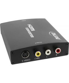 Adapter AV InLine HDMI - S-Video - RCA (Chinch) (65006)