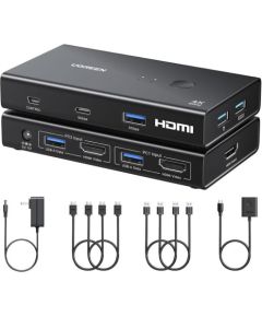 Switch KVM UGREEN AK502 2w1 HDMI 2.0