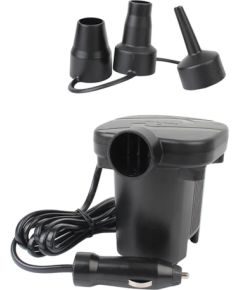 iWear elektriskais piepūšamais pumpis FY-268 – 12V auto barošana 3 uzgaļi Melns