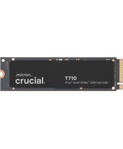 SSD CRUCIAL T710 2TB M.2 PCIe Gen5 NVMe Write speed 13800 MBytes/sec Read speed 14500 MBytes/sec TBW 1200 TB CT2000T710SSD8