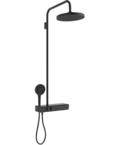 Ideal Standard dušas sistēma ar termostatu Ceratherm Solos XXL, matēta melna