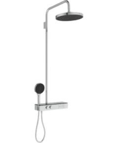 Ideal Standard dušas sistēma ar termostatu Ceratherm Solos XXL, hroms