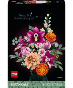 LEGO Botanicals Piękny bukiet różowych kwiatów 3 szt. (10342)