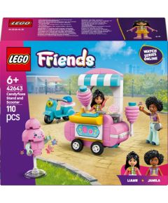LEGO Friends Stoisko z watą cukrową i skuter 4 szt. (42643)