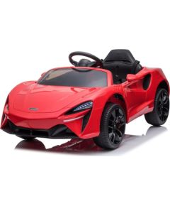 McLaren Artura na akumulator dla dzieci Czerwony + Napęd 4x4 + Pilot + Wolny Start + EVA + Audio LED