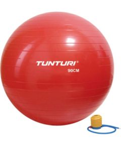 Vingrošanas bumba TUNTURI Gymball 90cm, sarkana