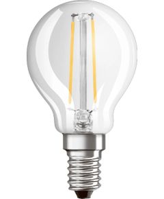 Visional G45 LED Filamentu Spuldze E14 4W 3000K 520lm Caurspīdīga Stikla 220–240V RA>80
