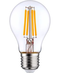 Visional A60 LED Filamentu Spuldze E27 10W 3000K 1300lm Skaidrs Stikls 220–240V RA>80