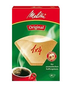 Melitta 1x4  80 gab. - Kafijas filtri