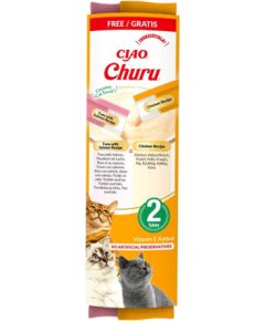 INABA Churu Tuna and chicken recipe - cat treats - 2x14g