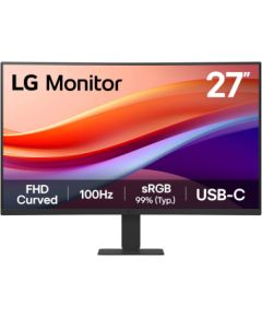LG 27U421A-B computer monitor 68.6 cm (27") 1920 x 1080 pixels Full HD LED Black