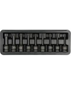 Triecienuzgaļu komplekts  Yato YT-10691; 1/2''; 9 gab.