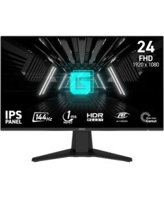 LCD Monitor MSI G242L E14 23.8" Gaming Tilt Matte Panel IPS 1920x1080 16:9 144Hz 1 ms Colour Black G242LE14