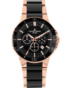 Jacques Lemans Black/Ceramic 1-2166C