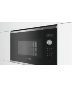 Bosch Serie 6 BEL554MB0 microwave Built-in Combination microwave 25 L 900 W Black, Stainless steel