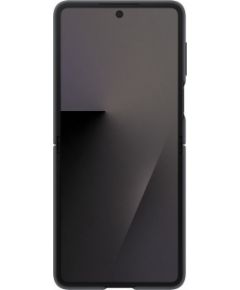 Samsung Galaxy Flip7 Silicone Case with Ring Black