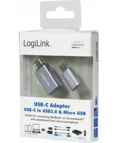 LOGILINK - USB-C to USB3.0 & Micro USB Adapter