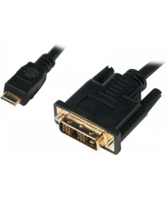 LOGILINK - Mini HDMI to DVI-D Cable, M/M, 2m