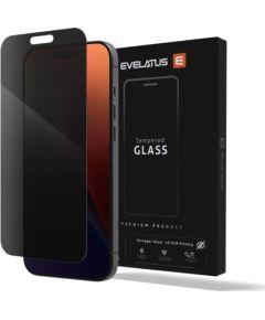 Evelatus Samsung  Galaxy A06 Privacy Corning Gorilla Glass Anti-Static 3D Full Cover 10X Stronger