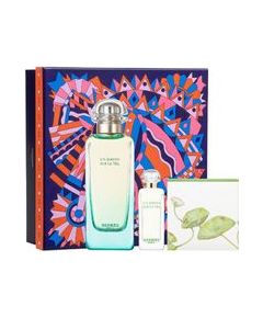 Hermes Un Jardin Sur Le Nil Gift Set EDT 100ml, Solid Soap 50g and Mini EDT 7.5ml 100ml