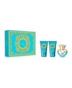 Versace Dylan Turquoise pour Femme Gift set EDT 50 ml, shower gel 50 ml and body gel 50 ml 50ml