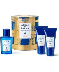 Acqua Di Parma Blu Mediterraneo - Arancia Di Capri Dárková sada EDT 100 ml, sprchový gel 75 ml a tělové mléko 75 ml 100ml